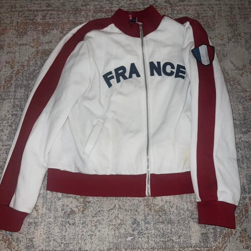 Trendy France Zip Up Jacket
